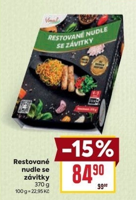 Restované nudle se závitky Vimeal