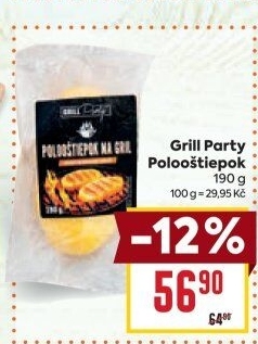Sýr Polooštiepok na gril Grill Party