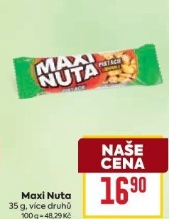 Tyčinka Maxi Nuta Rupa Bonavita
