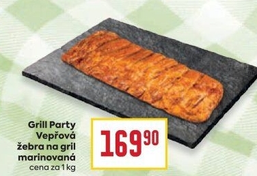 Vepřová žebra marinovaná na gril Grill Party
