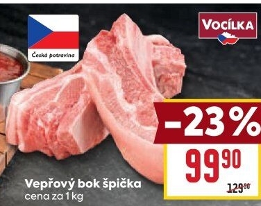 Vepřový bok špička Vocílka
