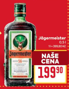 Bylinný likér Jägermeister