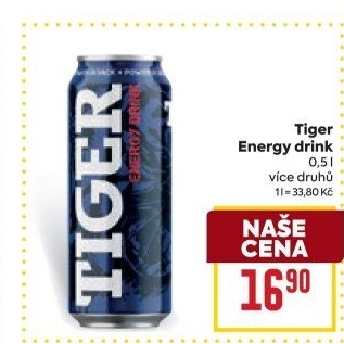 Energetický nápoj Tiger