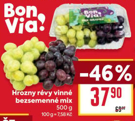 Hrozny mix bezsemenné Billa Bonvia