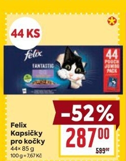 Kapsičky pro kočky Felix Purina