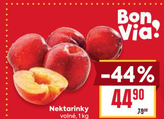 Nektarinky Billa Bonvia