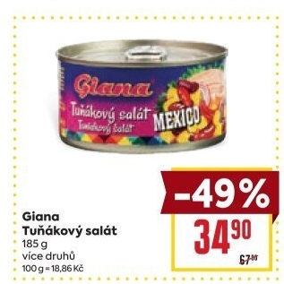 Salát s tuňákem Giana