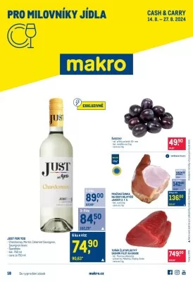 akční leták Makro 14.8.2024-27.8.2024