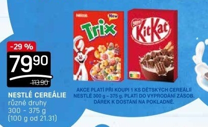 Cereálie Nestlé