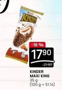 Dezert Maxi King Kinder