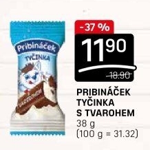 Dezert tyčinka Pribináček