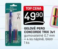 Gelové pero Concorde