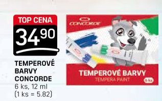 Temperové barvy Concorde
