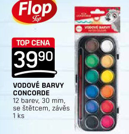 Vodové barvy Concorde
