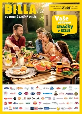 akční leták BILLA 14.8.2024-10.9.2024