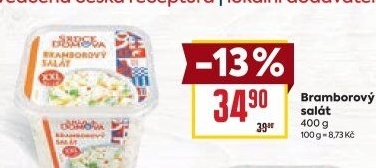 Bramborový salát Srdce domova
