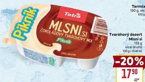 Dezert Mlsni si Tatra