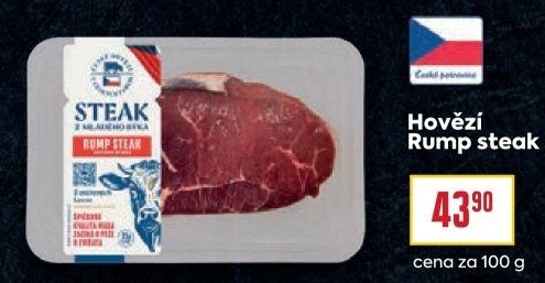 Hovězí steak Rump Kostelecké uzeniny