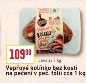 Koleno vepřové bez kosti na pečení Snadné Vaření Kostelecké uzeniny