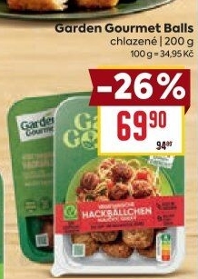 Kuličky veganské Veggie Garden Gourmet