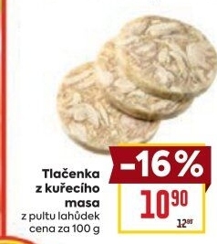 Kuřecí tlačenka DZ Klatovy