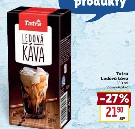 Ledová káva Tatra