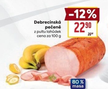 Pečeně debrecínská LE&amp