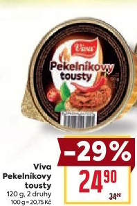 Pekelníkovy tousty Viva