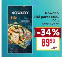 Rybí filé mražené Nowaco