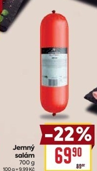 Salám jemný Kostelecké uzeniny