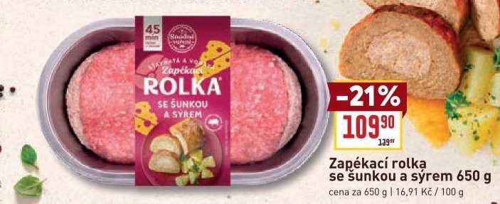 Zapékací rolkaSnadné vaření Kostelecké uzeniny