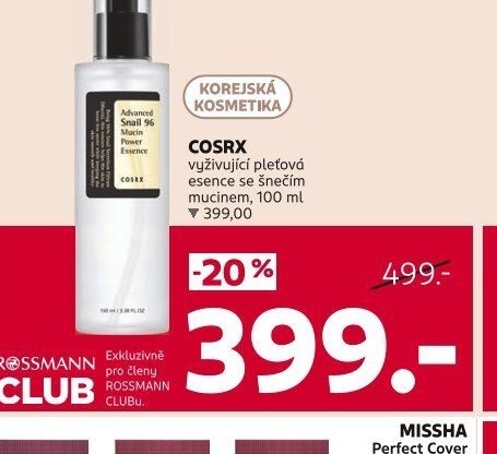 Pleťová esence COSRX