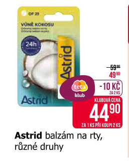 Balzám na rty Astrid