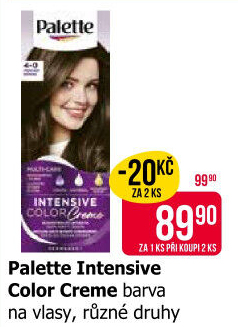 Barva na vlasy Intensive Color Creme Palette Schwarzkopf