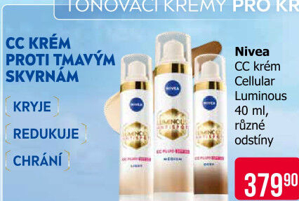 CC krém Cellular Luminous Nivea