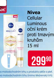 Krém oční Cellular Luminous Nivea