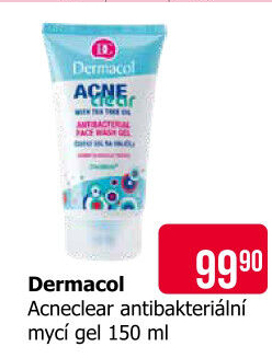 Mycí gel pleťový antibakteriální Acneclear Dermacol