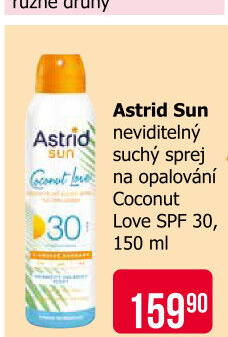 Neviditelný sprej na opalování OF 30 Astrid Sun