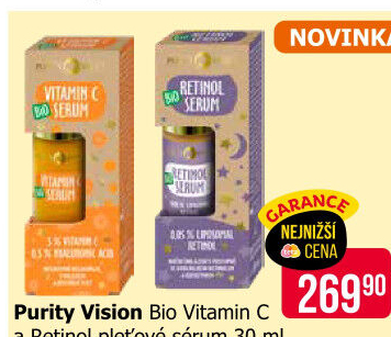 Pleťové sérum Vitamin C bio Purity Vision