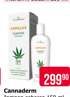 Šampon Capillus Seborea Cannaderm
