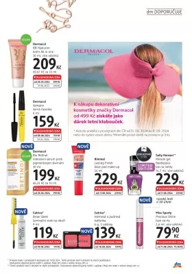 akční leták dm drogerie 15.8.2024-11.9.2024