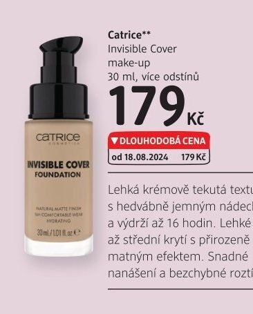 Make up Invisible Cover Catrice