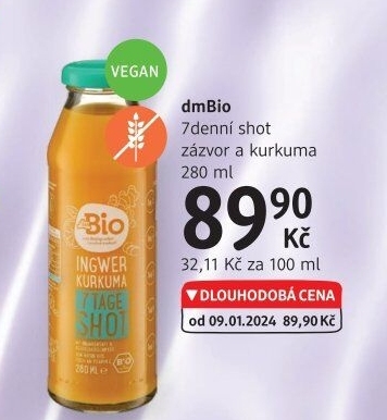 Nápoj Shot dm Bio