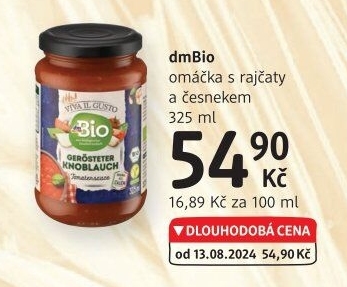 Omáčky dm Bio