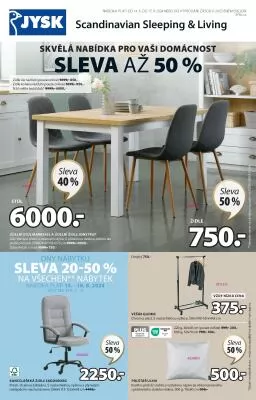 akční leták Jysk 14.8.2024-17.9.2024