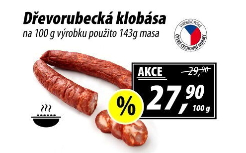 Dřevorubecká klobása