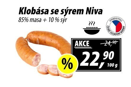 Klobása s nivou