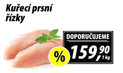 Kuřecí prsní řízky