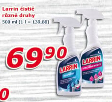 Prostředky čisticí Larrin