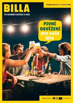 akční leták BILLA 17.7.2024-31.8.2024